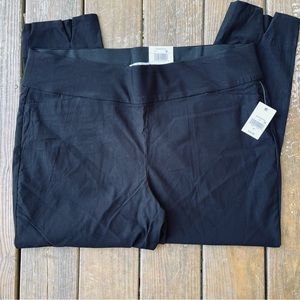 High Waist Skinny Mid Rise Pants